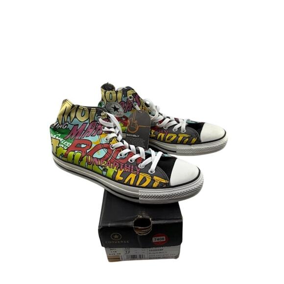 Converse Other - NEW Vintage Converse All-Star Sci-Fi Mars Invasion Hi Trainers Mens 10 Womens 12